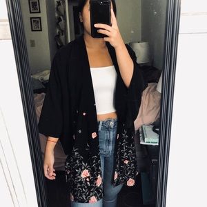 Floral kimono